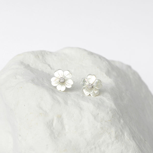Apple Blossom Flower earrings